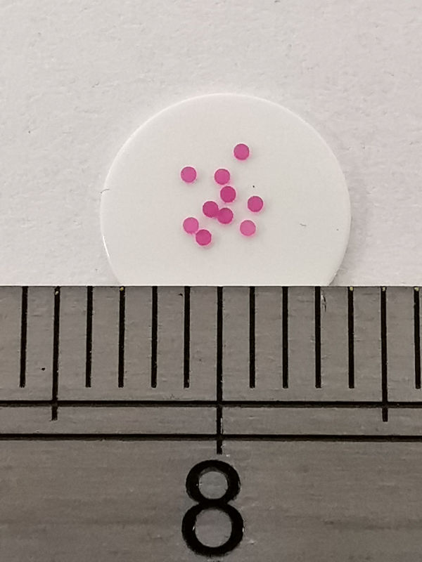  Ruby Disk Ø 0.50 x Thickness 0.19 mm